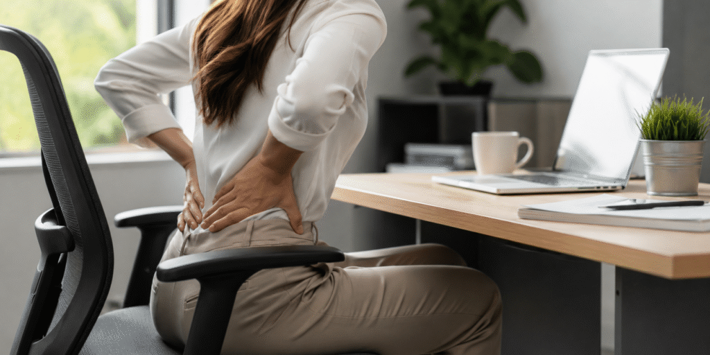 Why Your Lower Back Feels Tight After Sitting All Day - Tara Massage